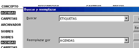 Reemplazado en el texto